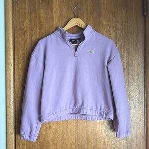 NWOT Vans Quarter-Zip Sweatshirt